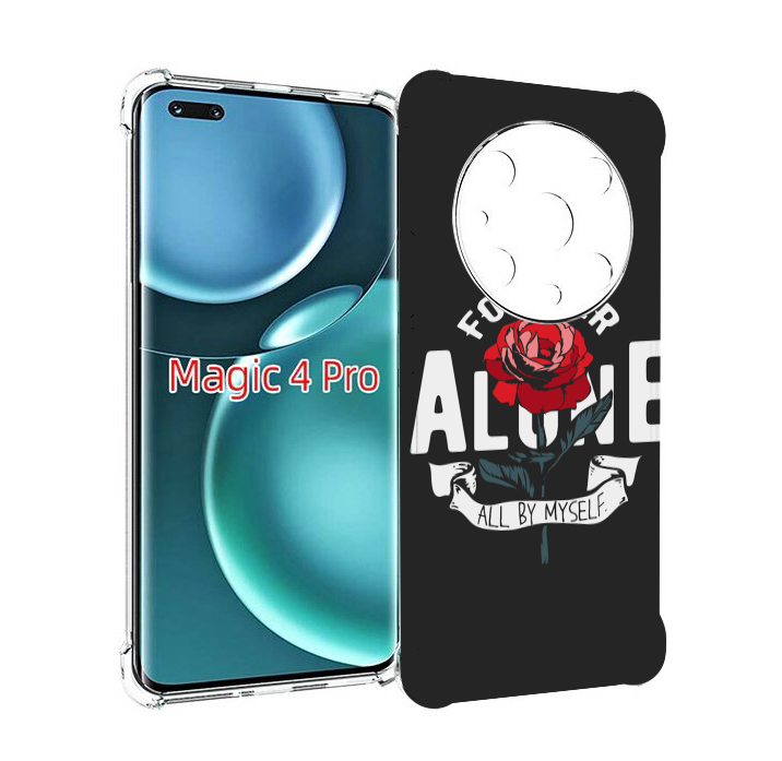 

Чехол MyPads Alone для Honor Magic4 Pro, Прозрачный, Tocco
