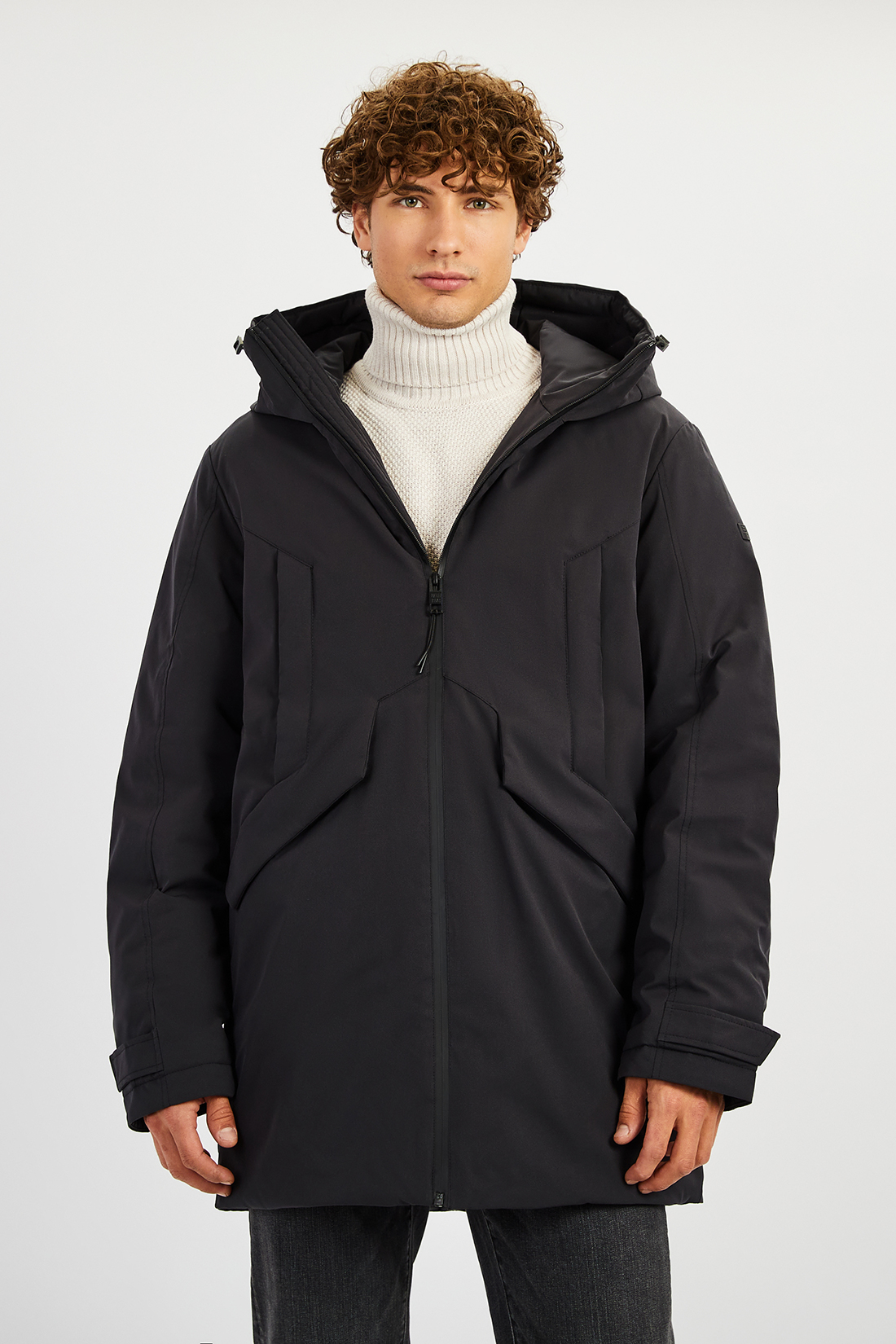 

Зимняя куртка мужская Baon B5422504 черная XXL, Черный, B5422504