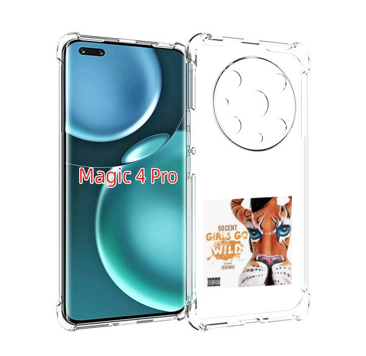 

Чехол MyPads 50 Cent Feat для Honor Magic4 Pro, Прозрачный, Tocco