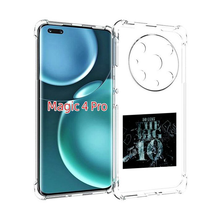 

Чехол MyPads 50 Cent - The Big 10 для Honor Magic4 Pro, Прозрачный, Tocco
