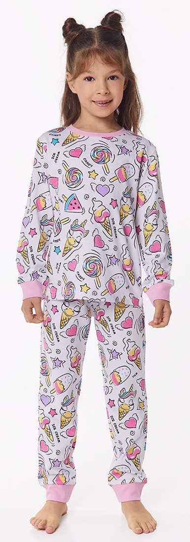 

Пижама детская Kari Kids AW24C1144, белый, 92, 236008