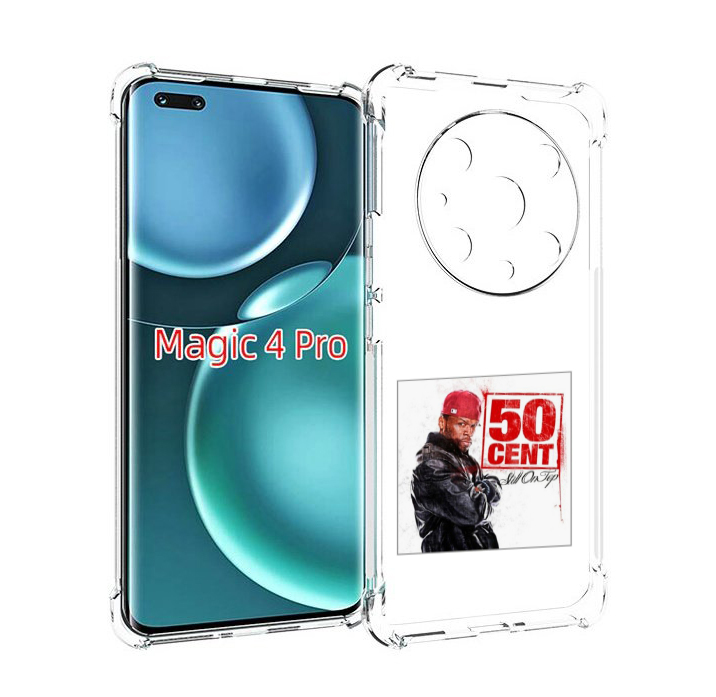 

Чехол MyPads 50 Cent - Still On Top для Honor Magic4 Pro, Прозрачный, Tocco
