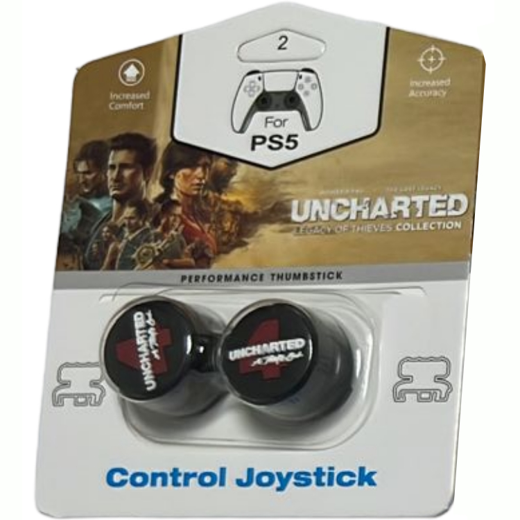 

Накладки на стики DualSense/DualShock 4 DH Uncharted A Thiefs End\D02 (2 шт) (PS4/PS5), DH Uncharted A Thiefs End\D02