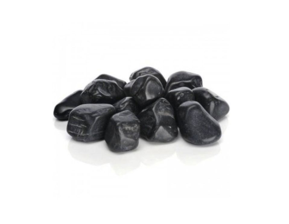 фото Черная мраморная галька, marble pebble set black, 0.300 гр biorb