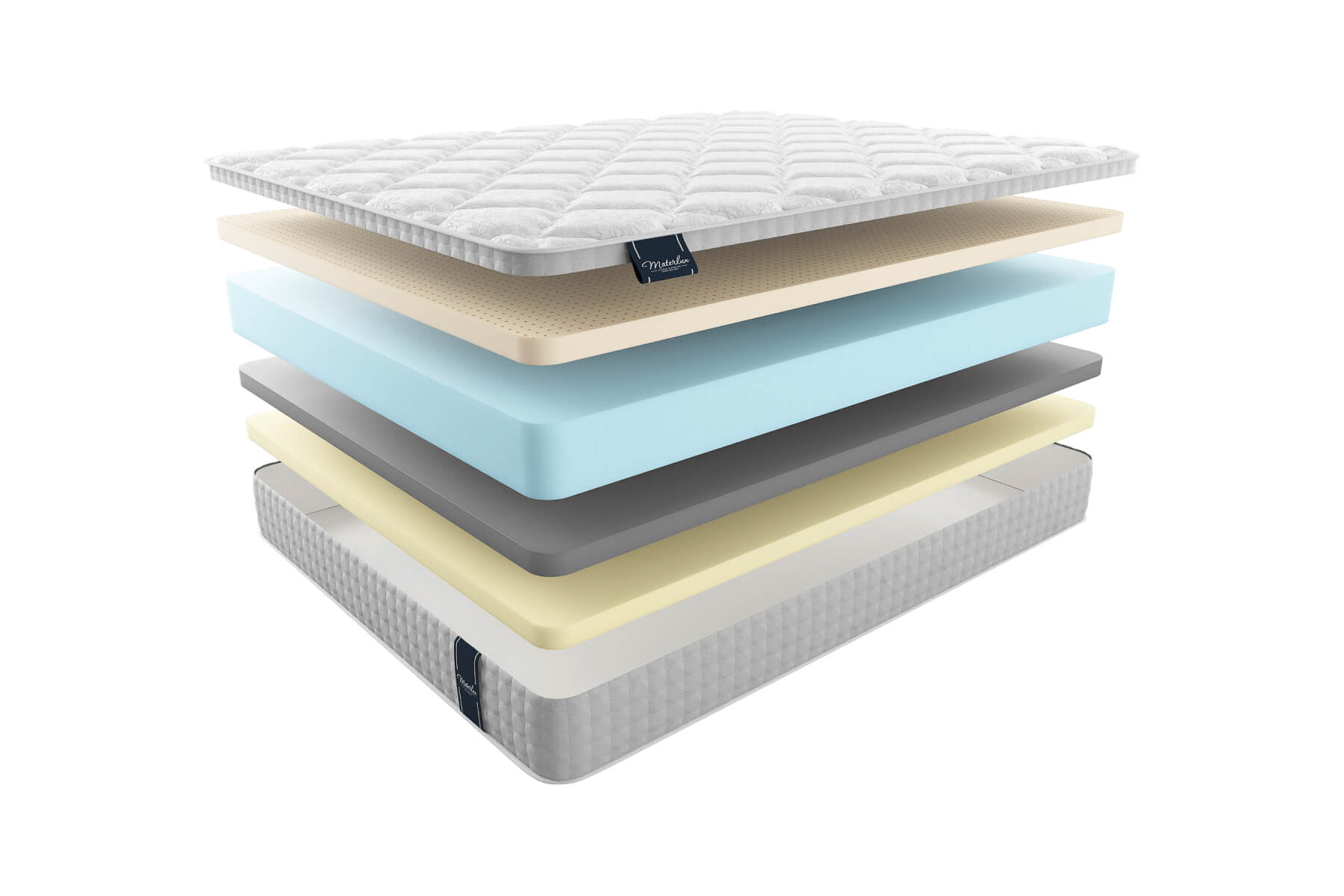 

Матрас MaterLux Diana 160x200, Белый, DIANA