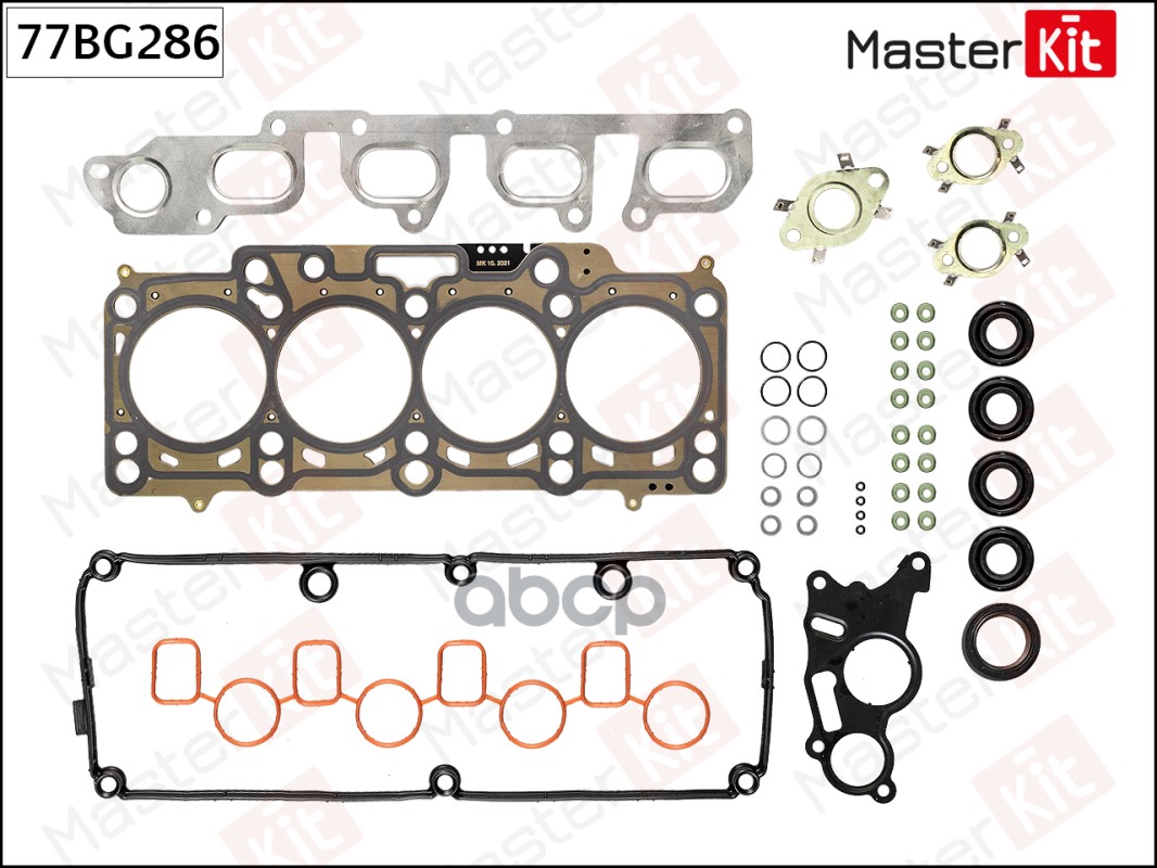 

MASTERKIT к-кт прокладок ГБЦ 77BG286