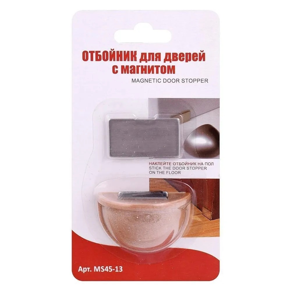 

Отбойник для дверей с магнитом, цвет микс