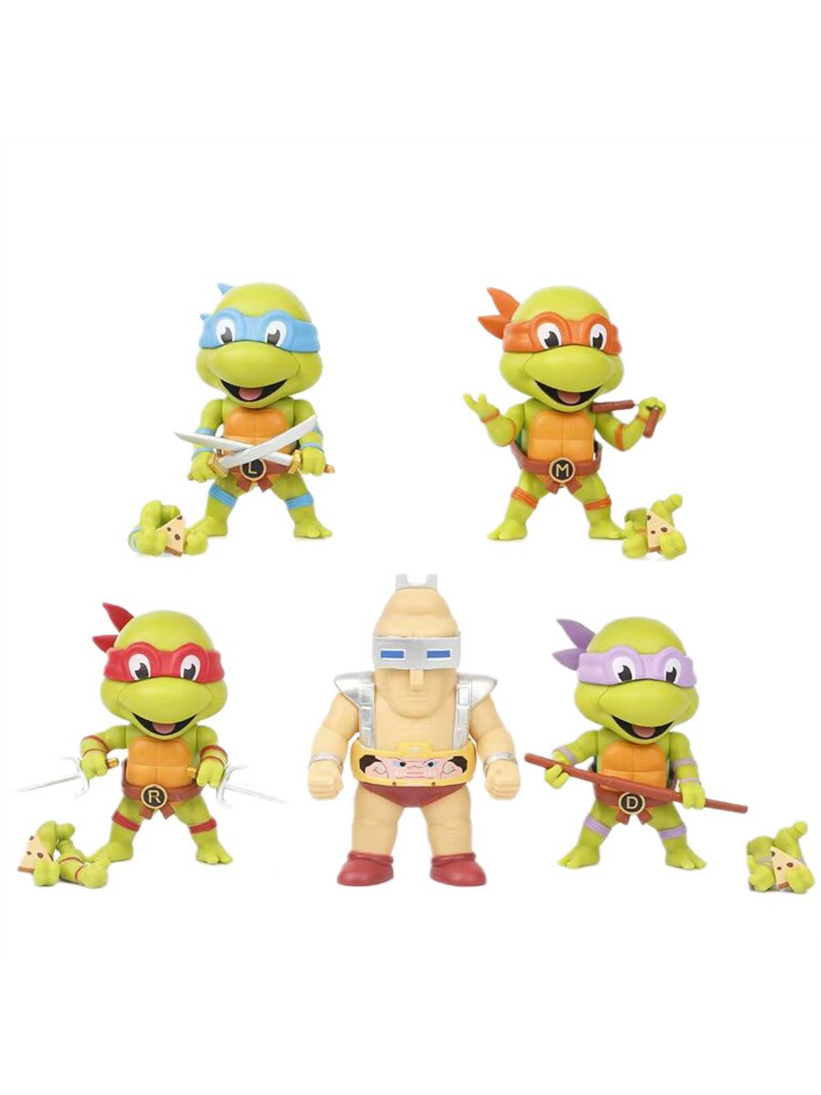 

Набор фигурок NoBrand Teenage Mutant Ninja Turtles: Raphael; Leonardo; Michelangelo