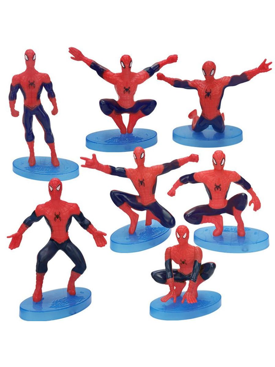 

Набор фигурок Человек Паук Spider Man 7шт 6-11см