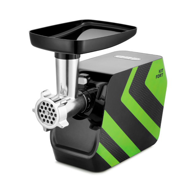 

Электромясорубка Kitfort KT-2106-2 Black/Green, KT-2106-2