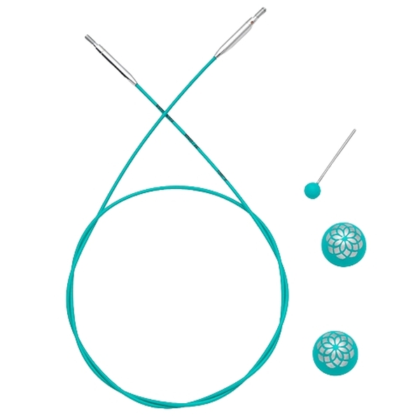 

Тросик поворотный Mindful для съемных спиц, длина 76 см, KnitPro, 36605