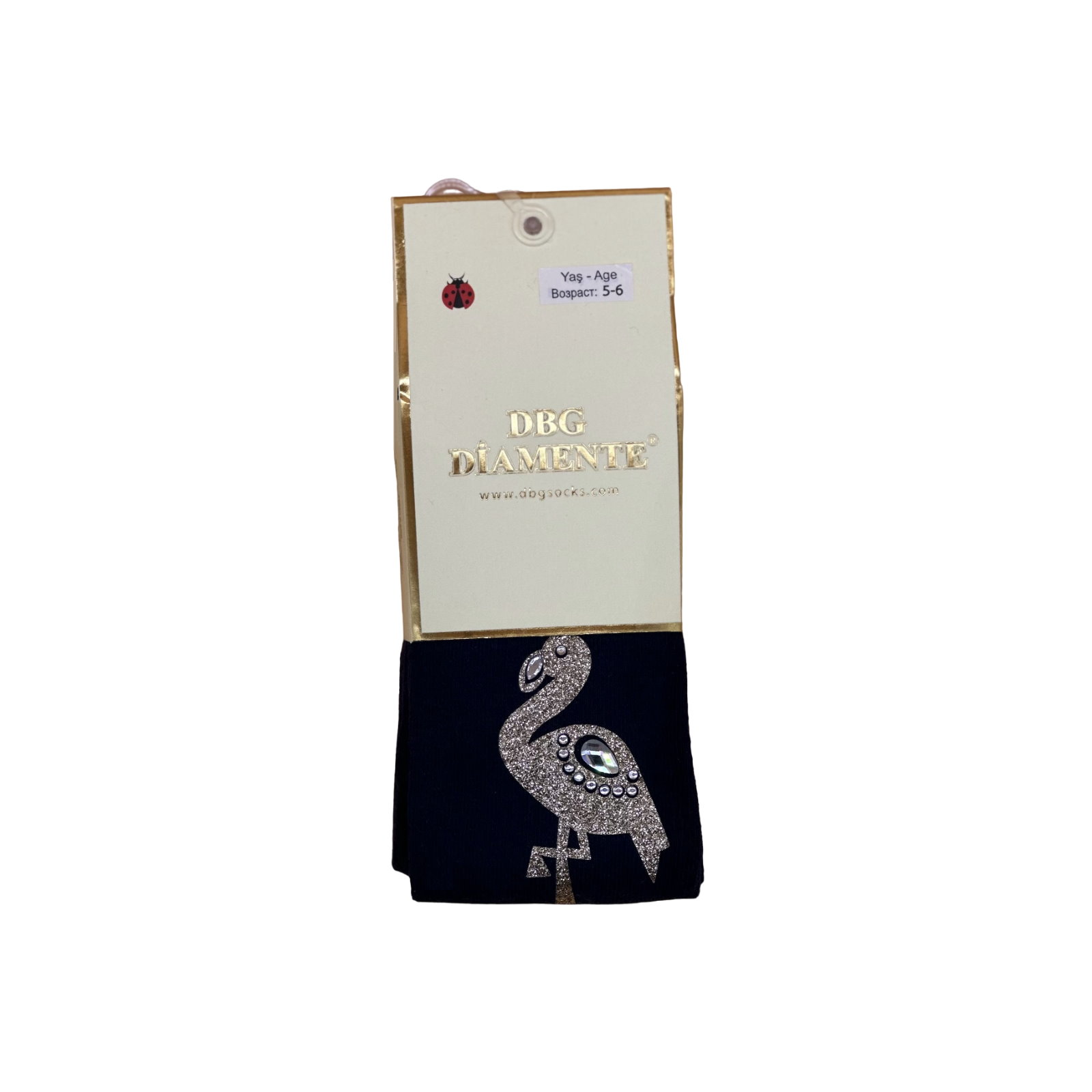 

Колготки детские DBG Diamente DB 453к, черный, 5-6, DB 453к