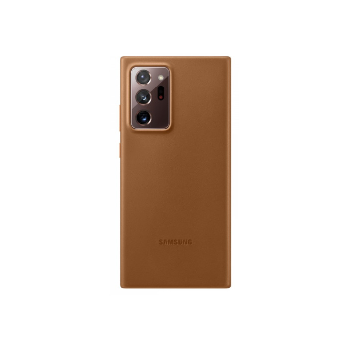 фото Чехол samsung leather cover для galaxy note20 ultra brown