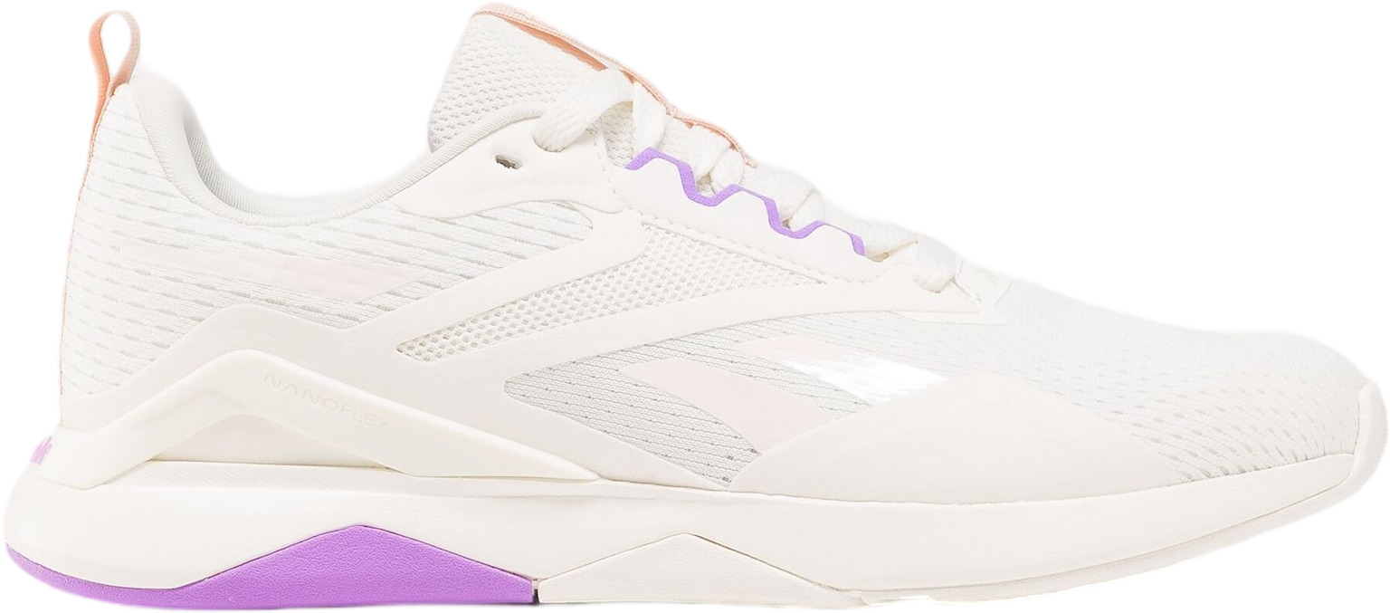 

Кроссовки женские Reebok NANOFLEX TR 2 бежевые 7 US, Бежевый, NANOFLEX TR 2