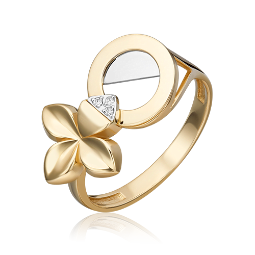 

Кольцо из золота с бриллиантом р.16,5 PLATINA jewelry 01-5599-00-101-1121, 01-5599-00-101-1121_p