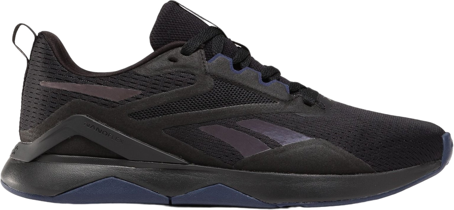 

Кроссовки мужские Reebok NANOFLEX TR 2 черные 8 US, Черный, NANOFLEX TR 2
