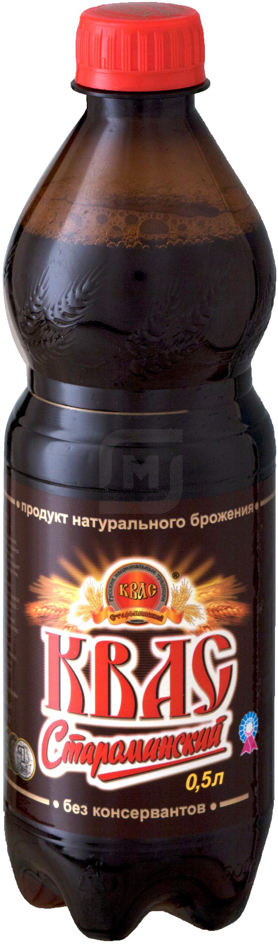 

Квас хлебный Староминский традиционный 0,5 л
