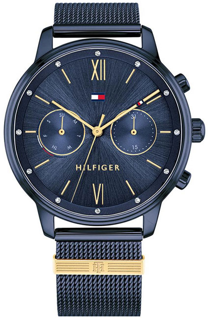 фото Наручные часы женские tommy hilfiger 1782305 синие