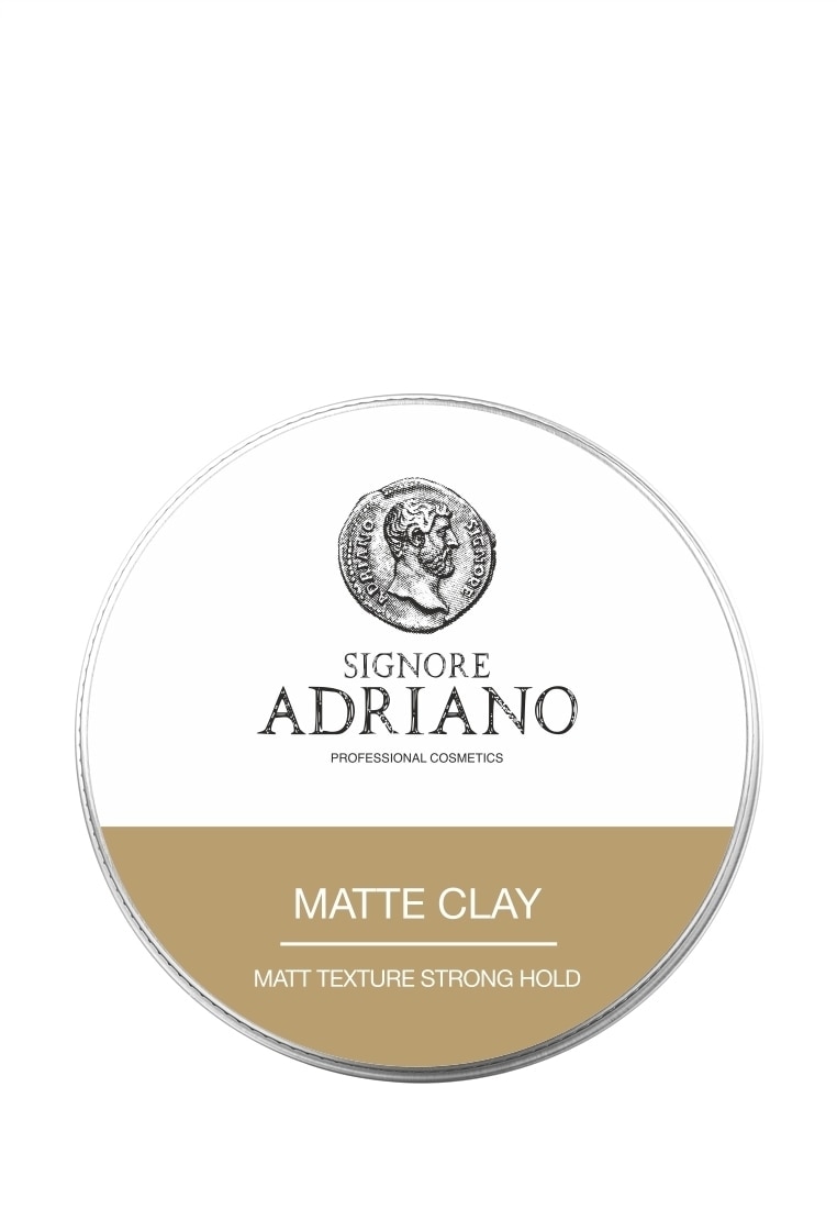 

Матовая глина SIGNORE ADRIANO Matte clay Strong сильной фиксации 60 г