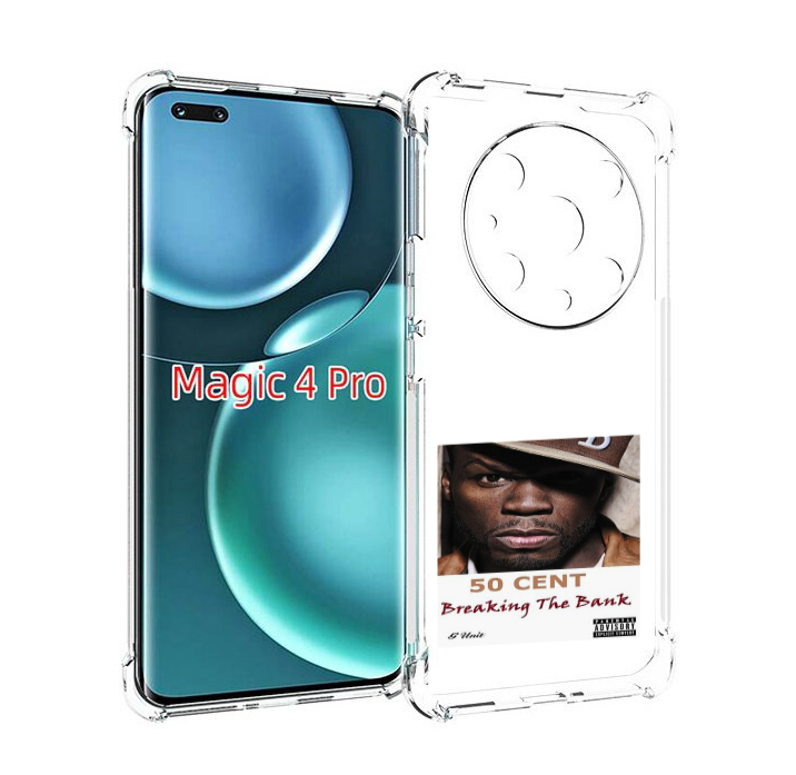 

Чехол MyPads 50 Cent - Breaking The Bank для Honor Magic4 Pro, Прозрачный, Tocco
