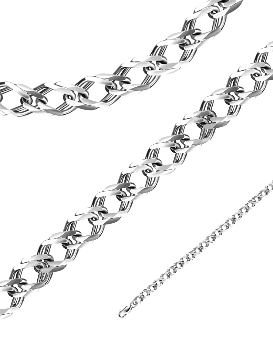 

Цепочка из серебра 60 см UVILERS ZS06700, Серебристый, ZS06700