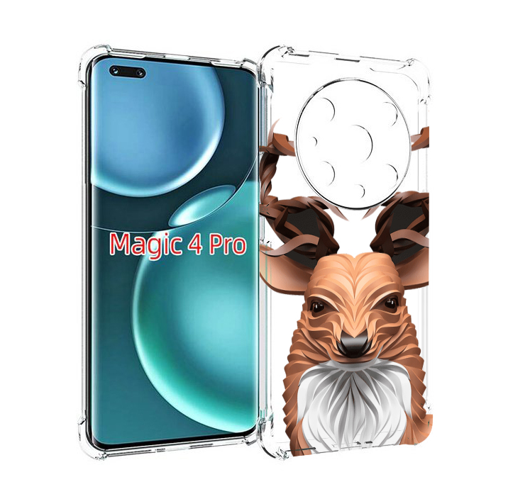 

Чехол MyPads 3D-олень для Honor Magic4 Pro, Прозрачный, Tocco