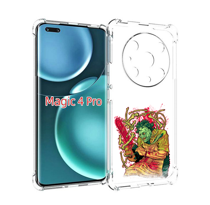 

Чехол MyPads яркий мясник для Honor Magic4 Pro, Прозрачный, Tocco