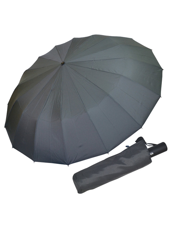 Зонт мужской Ame Yoke Umbrella Ok58-16B серый