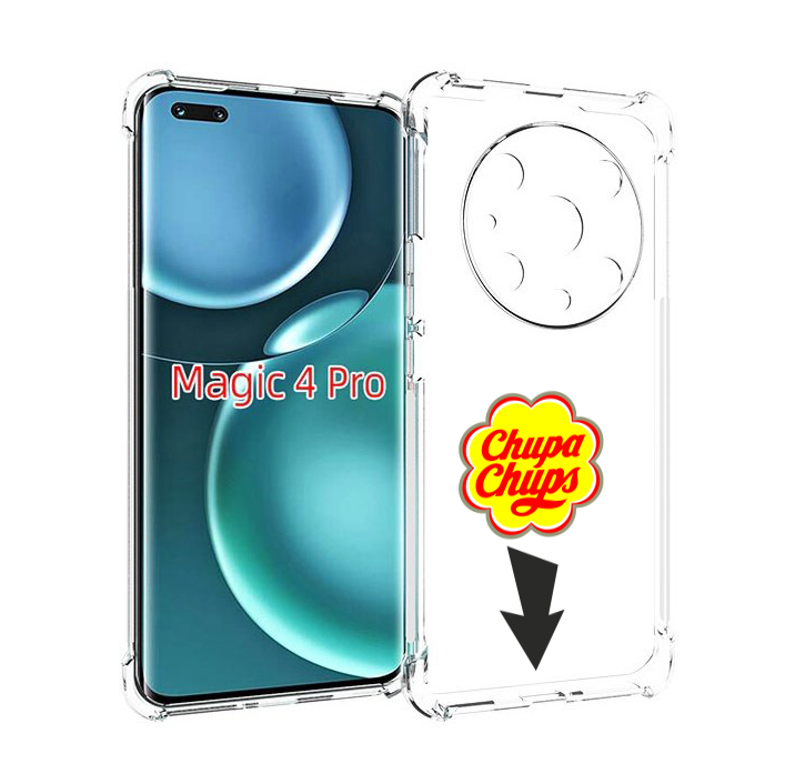 

Чехол MyPads чупа чупс для Honor Magic4 Pro, Прозрачный, Tocco