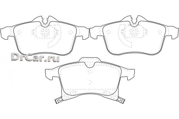 

Тормозные колодки SB Nagamochi дисковые BP34355