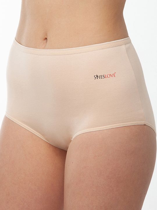 

Высокие трусики из модала и хлопка, SL-4005