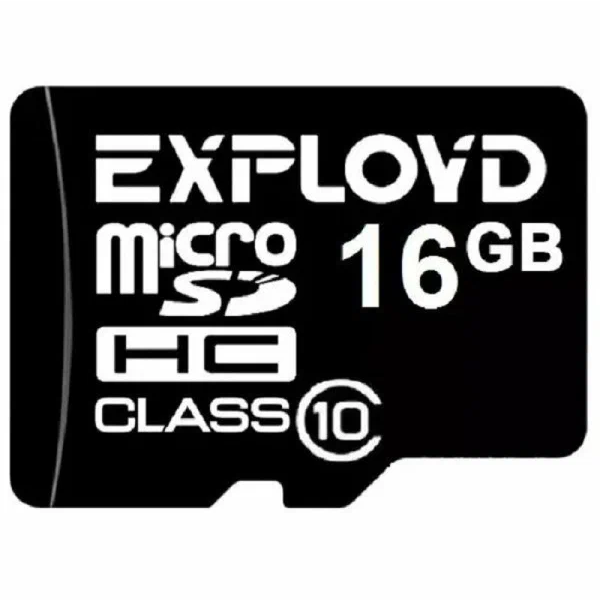 Карта памяти Exployd Micro SDHC 16Гб MicroSDHC 16GB Class10