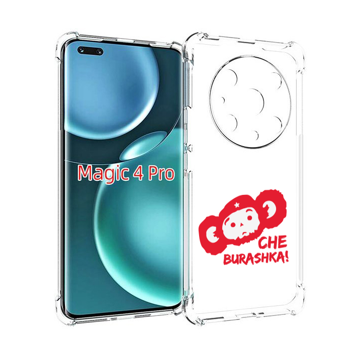

Чехол MyPads чебурашка для Honor Magic4 Pro, Прозрачный, Tocco