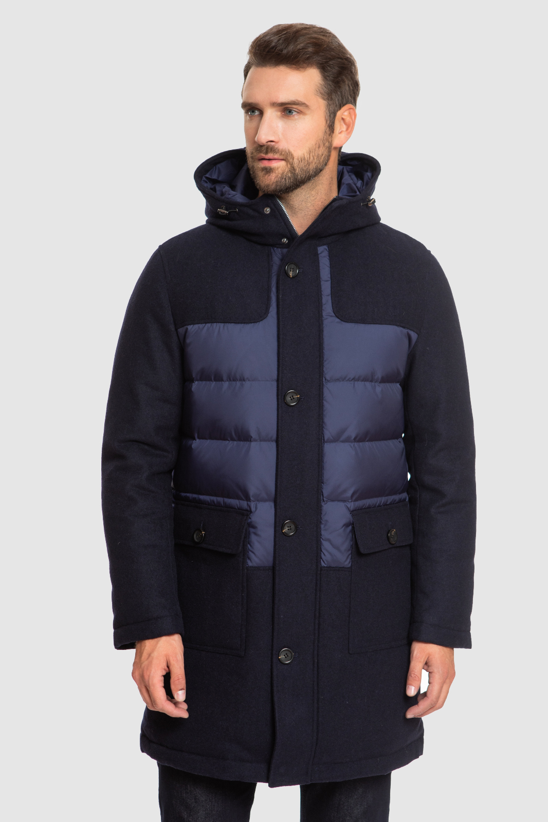 

Куртка мужская Kanzler 010014W04O093 синяя 48 RU, 010014W04O093