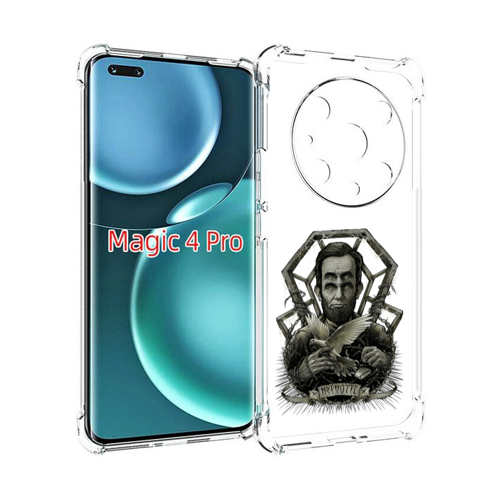 

Чехол MyPads франклин абстракция для Honor Magic4 Pro, Прозрачный, Tocco