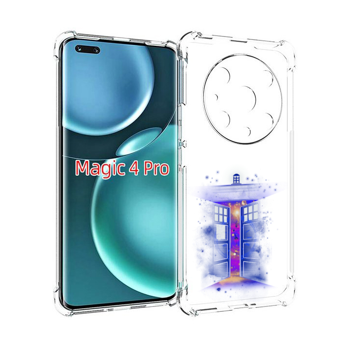 

Чехол MyPads фиолетовый уголок абстракция для Honor Magic4 Pro, Прозрачный, Tocco