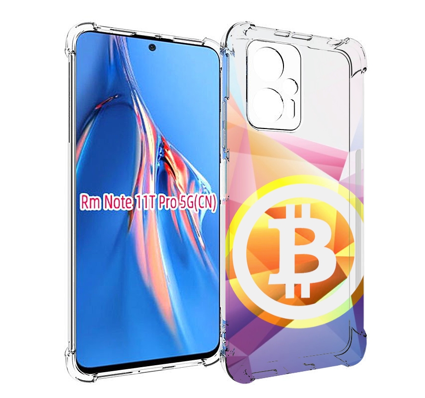 

Чехол MyPads Биткоин для Xiaomi Redmi Note 11T Pro / 11T Pro Plus / Poco X4 GT противоу..., Прозрачный, Tocco