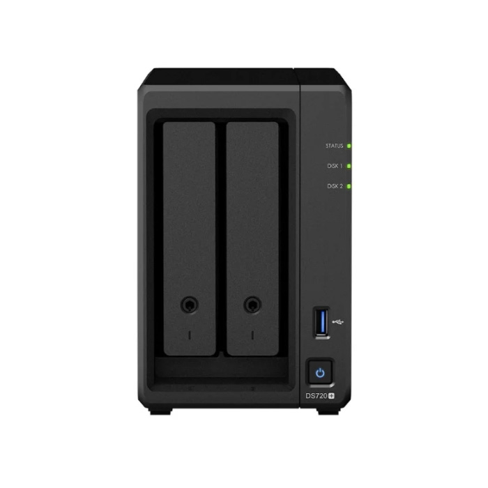 Сетевое хранилище данных Synology Plus DS720+ Black