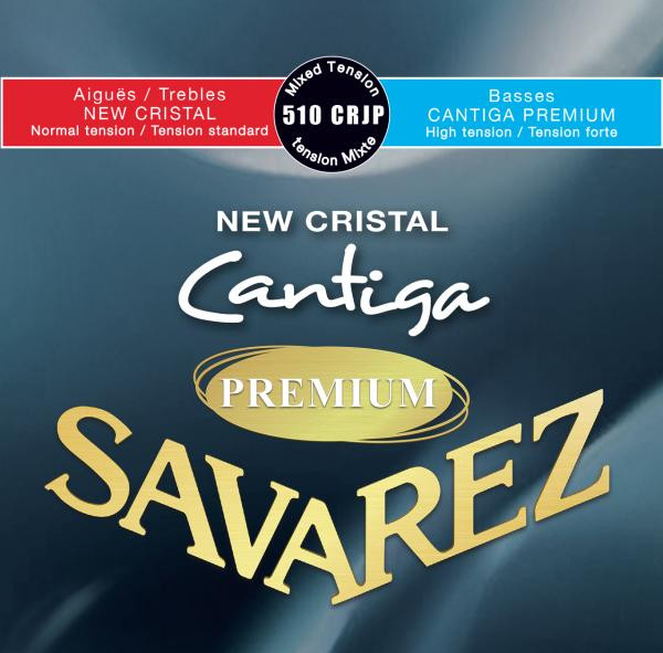 

Струны для классической гитары SAVAREZ 510 CRJP NEW CRISTAL CANTIGA PREMIUM, 510 CRJP