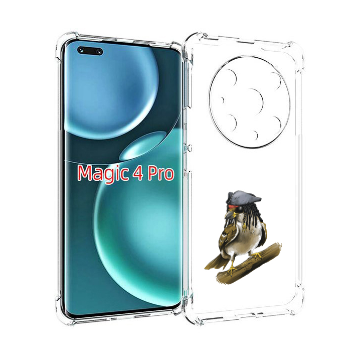 

Чехол MyPads Джек воробей для Honor Magic4 Pro, Прозрачный, Tocco