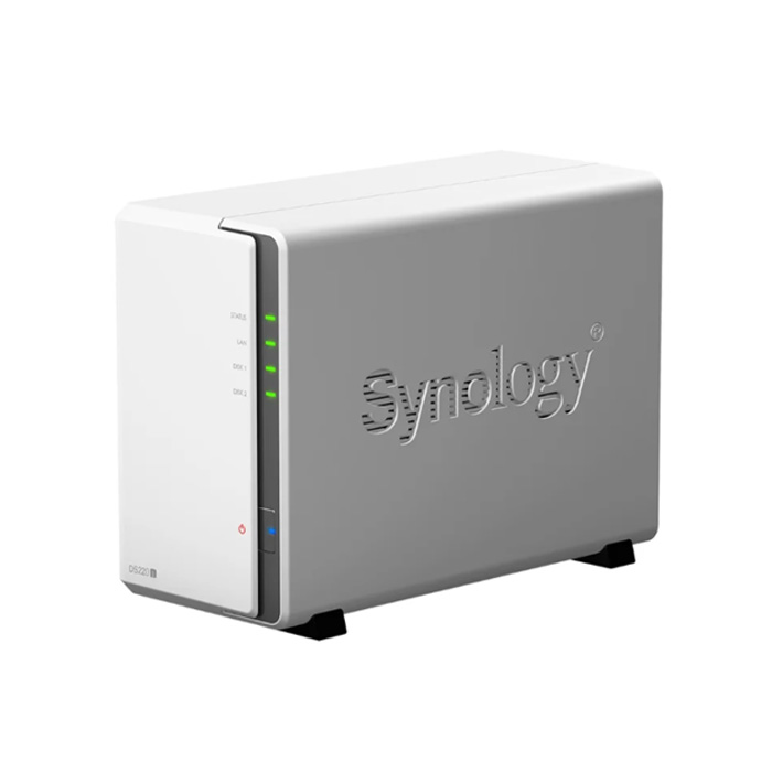 фото Сетевое хранилище данных synology value ds220j white