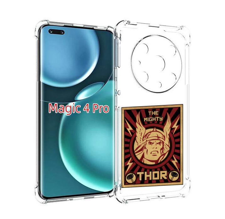 

Чехол MyPads тор лицо для Honor Magic4 Pro, Прозрачный, Tocco