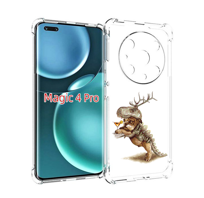 

Чехол MyPads тематическая вечеринка для Honor Magic4 Pro, Прозрачный, Tocco