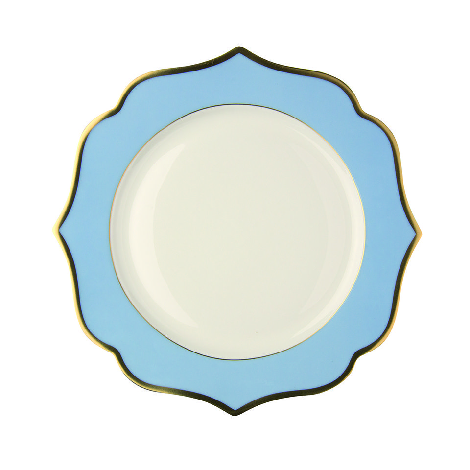 

Тарелка LE COQ Ionica, 28 см, костяной фарфор, цвет голубой, IONICA_Light blue