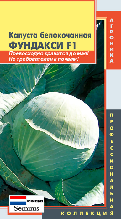 

Семена капуста белокочанная Плазмас Фундакси F1 13346 1 уп.