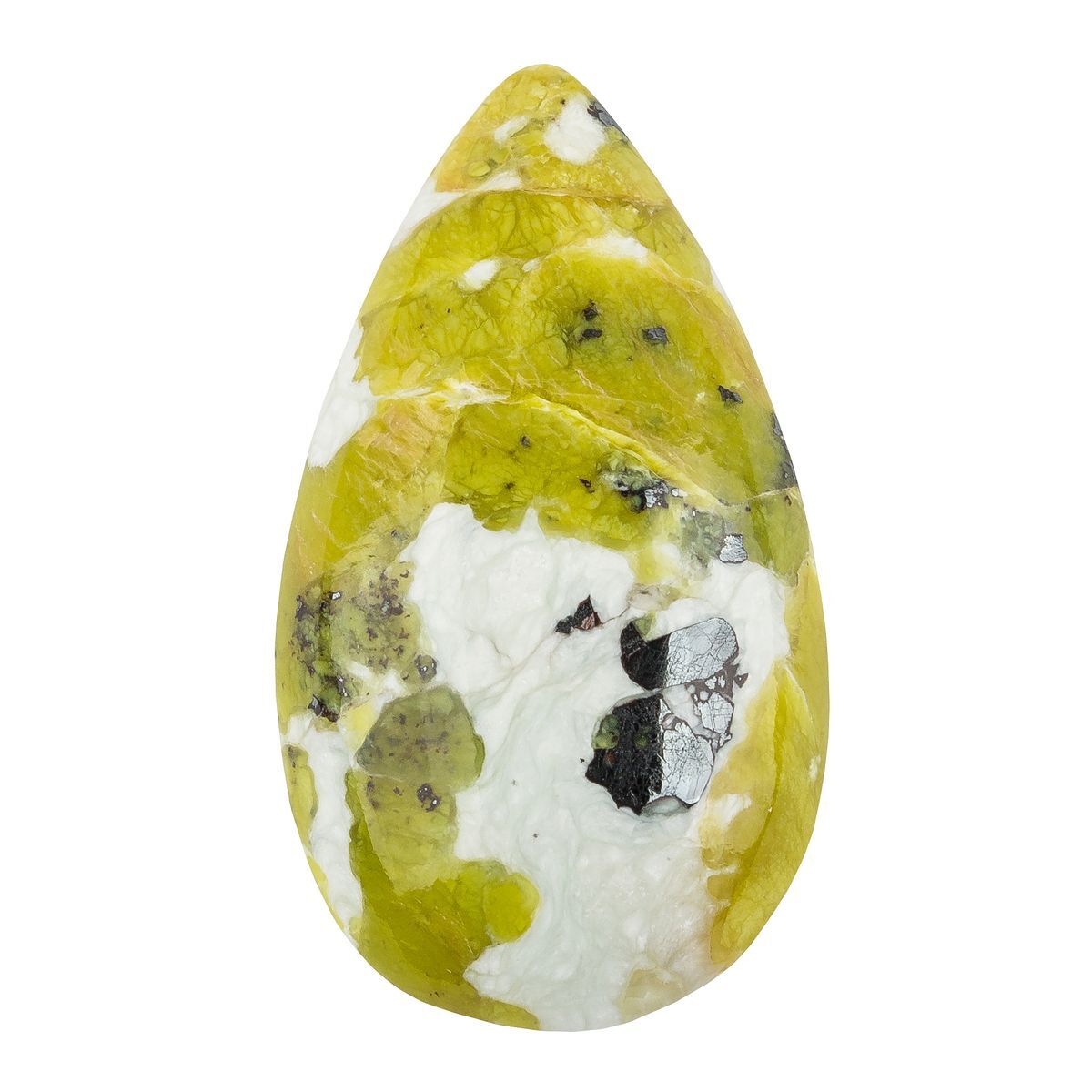 

Кабошон Kaboshon Лизардит, природный, 37х21х7 мм, вес камня 8 грамм