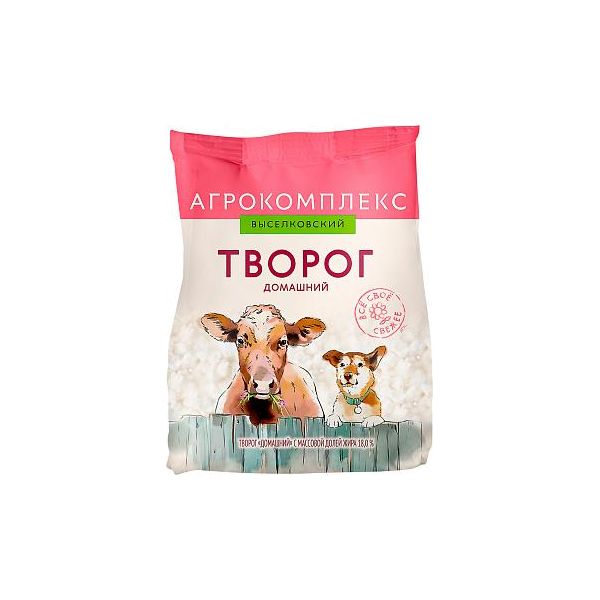 

Творог мягкий Агрокомплекс 9% 340 г