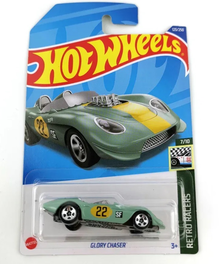 

Машинка базовой коллекции Hot Wheels GLORY CHASER C4982 HCT28, Зеленый, C4982