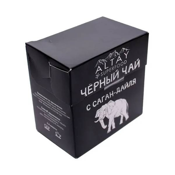 

Чай черный Altay Superfood с саган-дайля в пакетиках 2 г x 25 шт