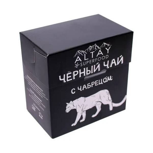 

Чай черный Altay Superfood с чабрецом в пакетиках 2 г x 25 шт